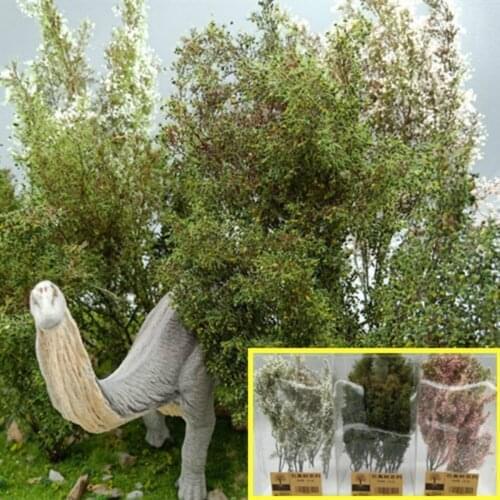 Model Building Tree Simulation Vegetation Train Railway Military Scene Sand Table Model DIY Material