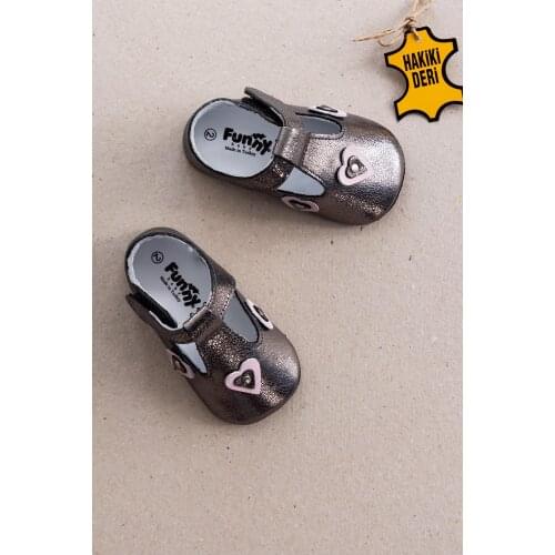 Genuine Leather First Step Baby Girl Shoes Leather Baby Booties