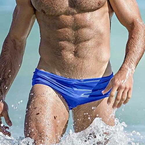 6 colors solid swimsuits men swimwear sunga summer beach swim shorts surfing swimming trunk men swimsuits spa bathing suits