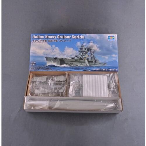 Gifts Trumpeter 05349 1/350 Static Italian Heavy Battle Cruiser Gorizia Model Decoration Indoor Toys TH19376-SMT2