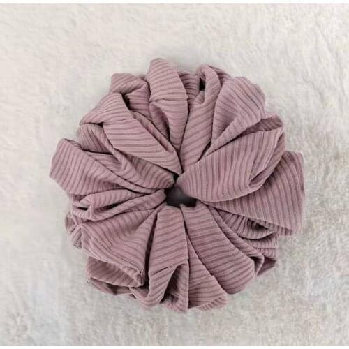 Large Hair VOLUMIZING SCRUNCHIES for Hijab Muslim Womens Hair Ties Elastic Hair Rubber Bands Female Hairband