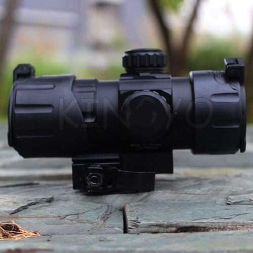 Tactical Hunting Red Dot 4.0"/38mm ITA Red/Green CQB Dot Sight scope with QD Mount Riser Adaptor