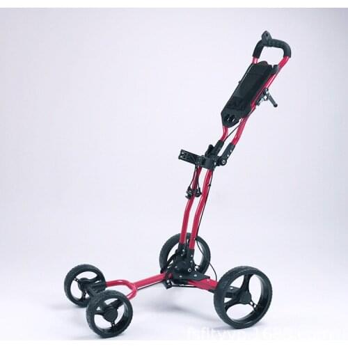 Cart Trolley 4-Wheel Customized Color shou tuo che Cart Collapsible Brakes Golf Car