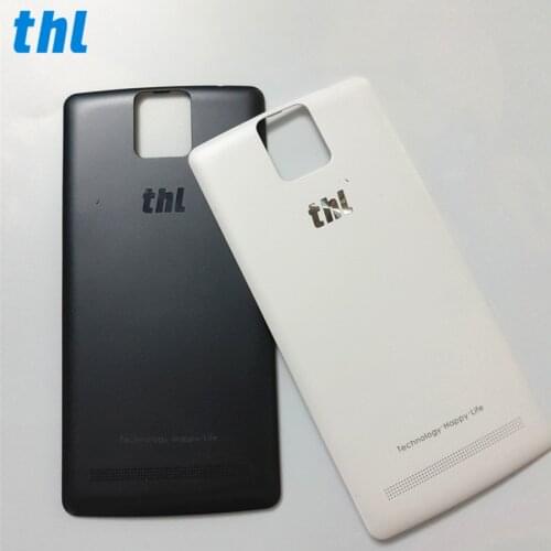 THL 2015A Original Replacement Glass Battery Back Cover Case For THL 2015A Battery Housing Rear Cover
