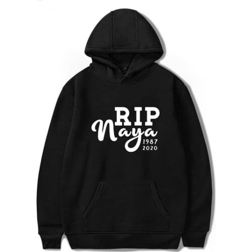 Glee Naya Rivera Rip 2020 Hoodie Sweatshirts Men Women Print Pullover Unisex Harajuku Tracksui