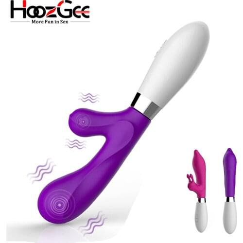 10 Speeds G Spot Rabbit Vibrator for Women Dual Vibration Dildo Female Vagina Clitoris Massager Sex Toy for Women Adult Product