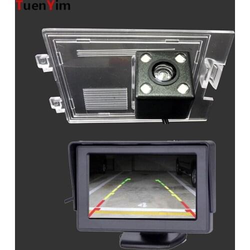 Waterproof Car Parking Rear View Camera for Jeep compass Patriot Liberty Grand Cherokee 2011 2012 with 4.3" LCD monitor