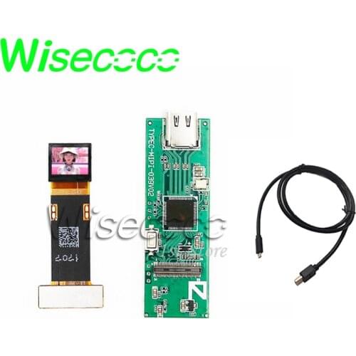 Wisecoco 0.39 Inch Micro OLED 1920x1080 For AR Head Mounted Displays Near -Eye Display Night Vision Gunsight Thermal Imager MIPI