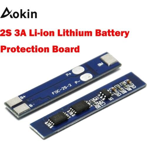 2S 3A Li-ion Lithium Battery 7.4 8.4V 18650 Charger Protection Board BMS PCM for Li-ion Lipo Battery Cell Pack for diy kit Aokin