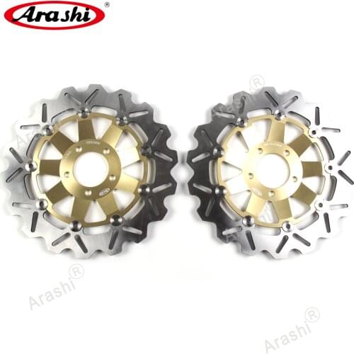 ARASHI Front Brake Disc For KAWASAKI ZR7 750 1999 2000 2001 2002 2003 CNC Brake Disks Rotors ZR7-750 ZR7-750S 2001 2002 2003