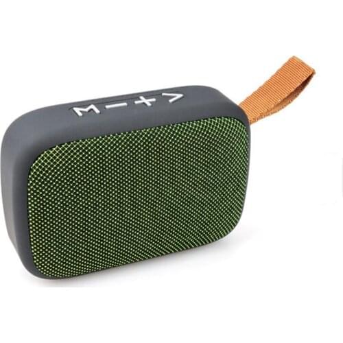 2021 G2 Fabric Box Wireless Bluetooth Speaker Outdoor Portable Bike Bluetooth Speaker Blue Tooth Speaker Portable Speaker