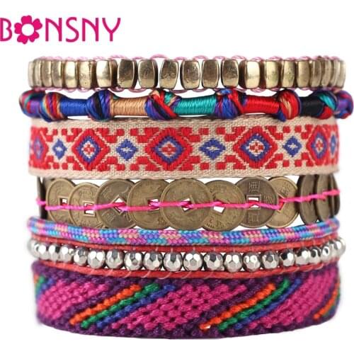 Браслеты из бусин Bonsny China At AliExpress