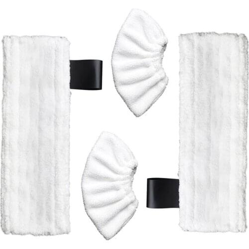Cleaning Pads+Cloth Covers For KARCHER EASYFIX SC1 SC2 SC3 SC4 SC5 Steam Cleaner Dust Remove