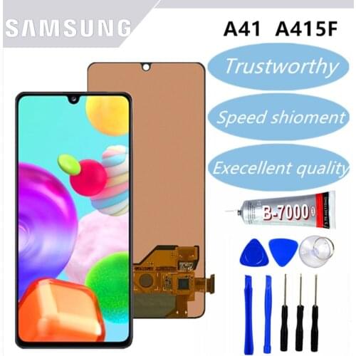 Original for Samsung Galaxy A41 SM-A415F A415 LCD Display Touch Screen Digitizer Assembly Replacement Parts