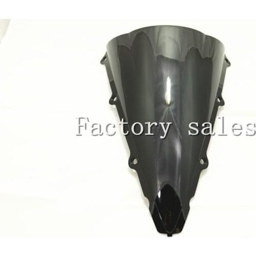 For Yamaha YZF1000 R1 2002 2003 Black Windshield WindScreen Double Bubble CC RR YZF 1000 YZFR1