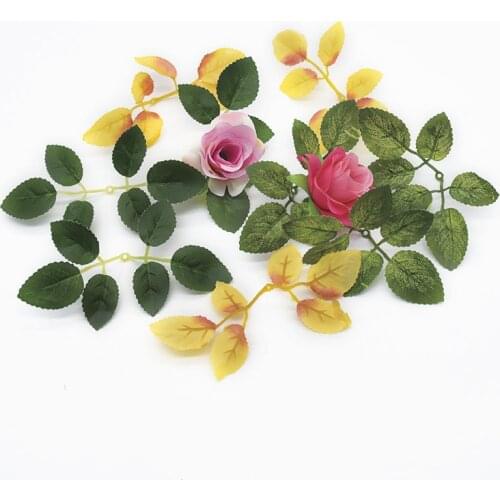 30 pieces Artificial leaves Simulation of green plants Wedding decoration Christmas decorations for home Candy box False leaves