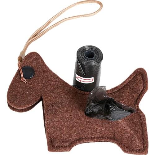 Pet Dog Poop Bag Holder Portable Cute Cartoon Pet Poop Bag Doggy Litter Poop Bag Pets Products For Dogs