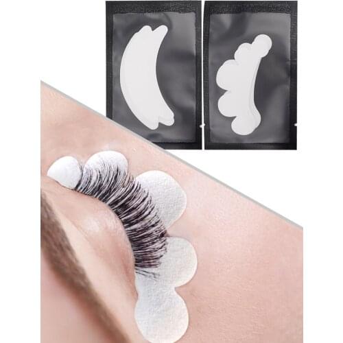 Banana-shaped Flower-shaped Eyelashes Special Eye Patch Gel Eye Patch Under Eyelash Pad False Eyelashes & Tools Makeup Beauty