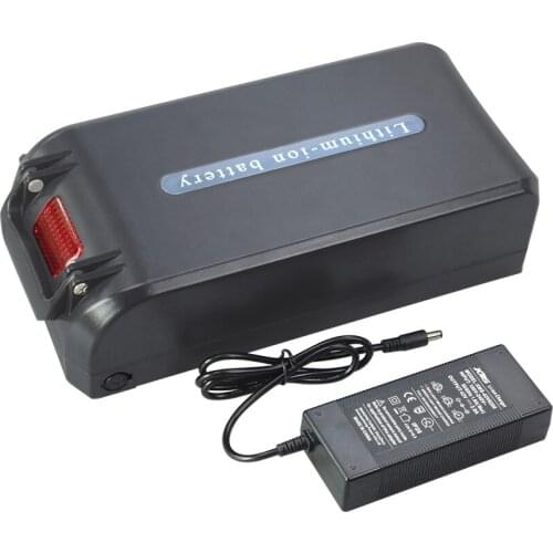 New arrival rear rack battery 500W 750W 48V 14Ah 17Ah 20Ah 24Ah 1000W electric bicycle battery pack with charger
