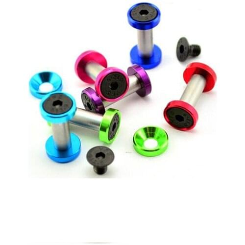 Diy Knife material Making knife Handle screw KNIVES axi rivet inner hexagon shape 12 size Straight folding knife