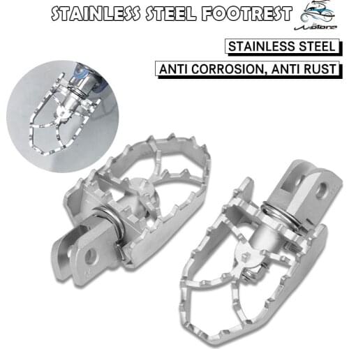 Motorcycle Dirt Bike Foot Pegs Rests Footpegs Fit For Suzuki GW250 DL650 DL1000 DL1050 V-Strom DL 650 1000 1050 2017-2021