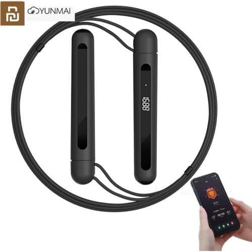 Newest Youpin YUNMAI Smart Training Skipping Rope APP Data Record USB Rechargeable Adjustable Wear Resistant Rope Jumping