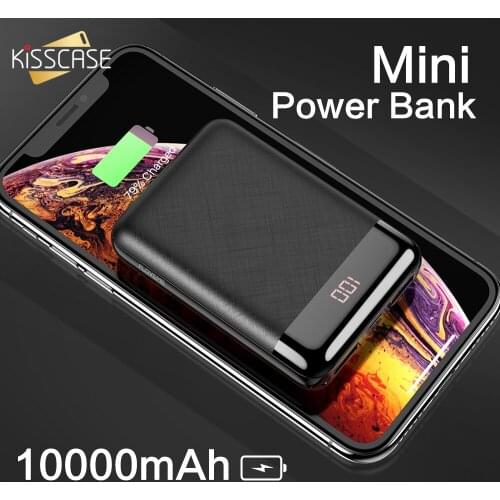 FLOVEME Mini 10000mAh Power Bank Charger for Phone Universal Powerbank Charging charger Portable External Battery Phone Charger