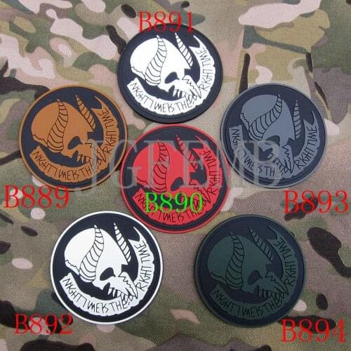 Jormungand Seal Team 9 Morale Military 3D PVC patch Badges