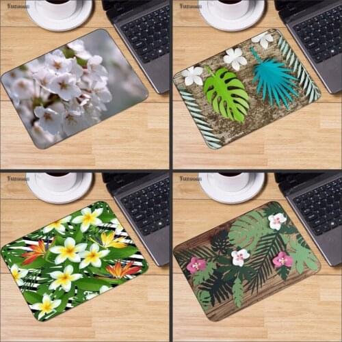 Mairuige High Speed Beautiful Leaves And Flowers Vintage Stylish Mouse Pad Rectangle Mousepad 220X180 And 250x290 And 250X200MM
