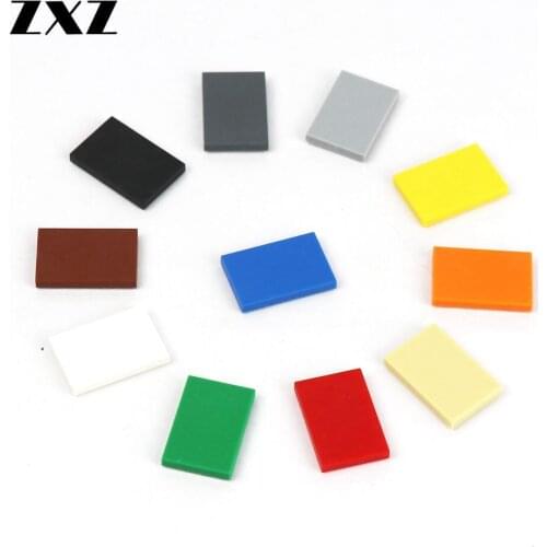 300pcs Block Tile 2x3 DIY Enlighten Plastic Building Bricks Toys For Kids 26603 MOC Crane Assembles Particles Flat Tiles