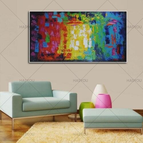 Large Hand Painted Abstract Canvas Oil Painting on Cnavas Contemporary Wall Art Modern picture Artwork Home Decor best gift