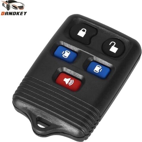 Dandkey 5 Buttons Remote key case fob shell Cover For Ford Expedition Lincoln Navigator 2004 2005 2006 2007 2008 2009 2010 2011