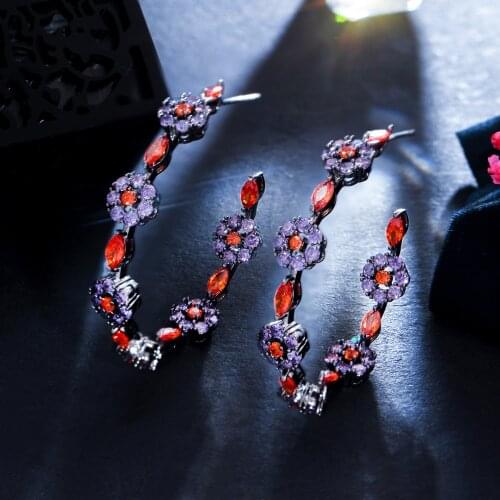 CIZEVA Earrings Rings