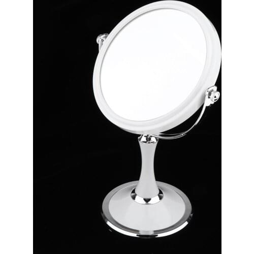 Double Sided Swivel Vanity Mirror with 3X Magnification, Bathroom Tabletop