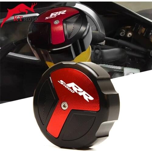 For BMW S1000RR S 1000RR 2014 2015-2021 CNC Front Brake Fluid Cap Master Cylinder Reservoir Cover Motorcycle Accessories