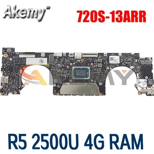 For Lenovo 720S-13ARR laptop motherboard HD4GFP NM-B441 with CPU R5 2500U 4G RAM tested 100% working FRU 5B20Q59366 Mainboard