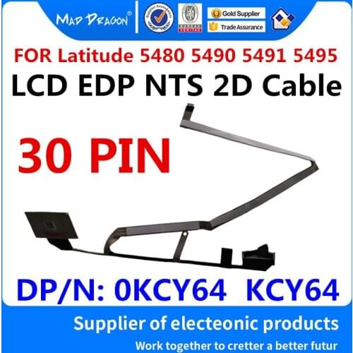 Laptop new LCD Video Cable LCD No touch cable 2D camera for Dell Latitude 5480 5490 5491 E5480 E5490 5491 5495 HD5FX 0HD5FX
