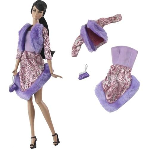 30cm for barbie Doll clothes Dress Fashion Casual doll suit for licca For Barbie Doll Accessories Baby Toys Best Girl' Gift