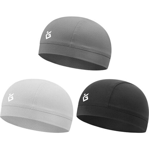 Cooling Skull Cap Breathable Sweat Wicking Cycling Running Hat Sweat-Absorbent Helmet Liner For Cycling Sweat-absorbent Cap
