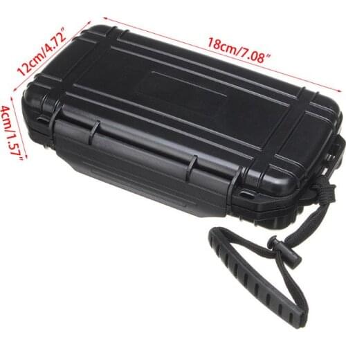 Cigar Plastic Travel Humidor Case - Waterproof, Dustproof, Shockproof Premium Dropship