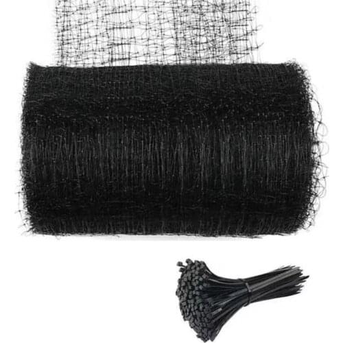Plants Flower Veg Protection Dear 4.2 Trees Against Birds Garden Reusable Black Netting Pond