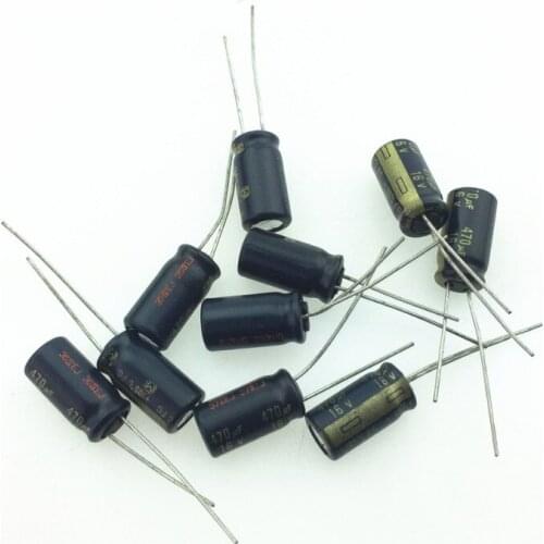STARPAD For Car accessories 16V 470UF fever audio electrolytic capacitor High ripple current 20pcs