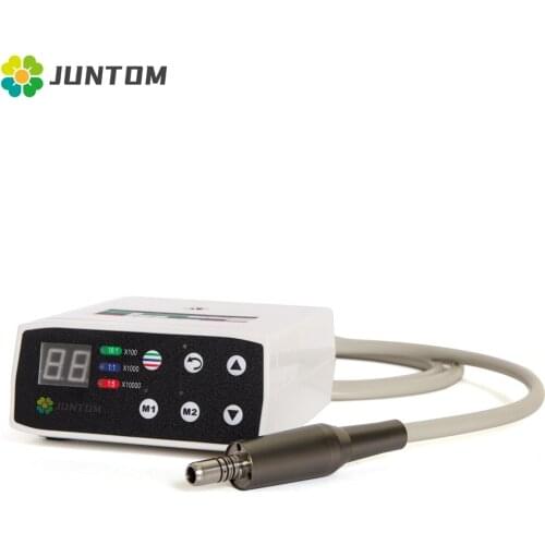 Dental Clinical Brushless Micromotor Fiber Optical Connect With 1:5 1:1 16:1 Contra Angle Handpiece 0dontología Dentist Tool