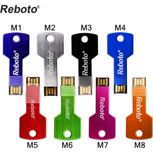 Key Shape USB Flash Drive 64GB U Disk 32GB Gift Pendrive 16GB 8GB 4GB Multicolor Pen Drive Memory Stick Hot On Sale