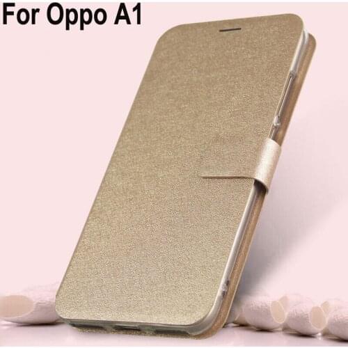 For Oppo A1 Case Oppoa1 Cases Cover Luxury PU 5.7'' Leather Back Cover Phone Case For Oppo A 1 Flip protective phone shell