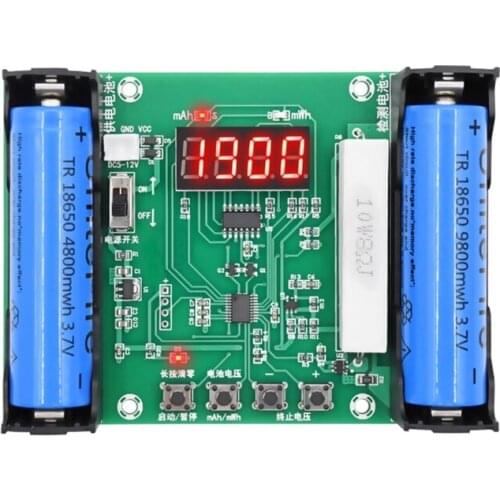 XH-M240 Battery Capacity Tester for 18650 Lithium mAh mWh Testing Digital Load Battery Monitor Discharge Meter