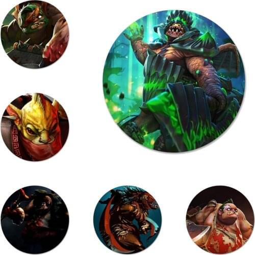 58mm Pudge - Dota 2 Icons Pins Badge Decoration Brooches Metal Badges For Backpack Decoration