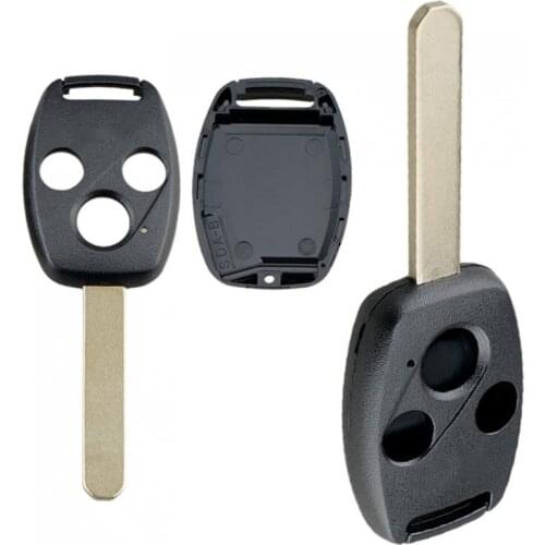 3 Buttons Car Remote Key Shell Fit for Honda Accord/Civic/CRV/Pilot