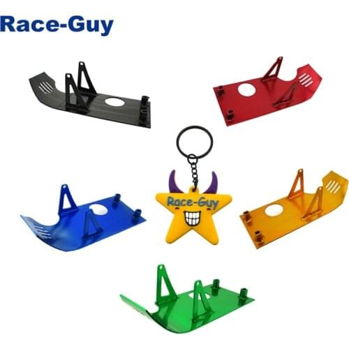 Aluminum Engine Skid Plate For 50 70 90 110 125 140cc Chinese SSR YCF IMR Atomik Thumpstar Pit Dirt Bike CRF50 XR50 2000-2007