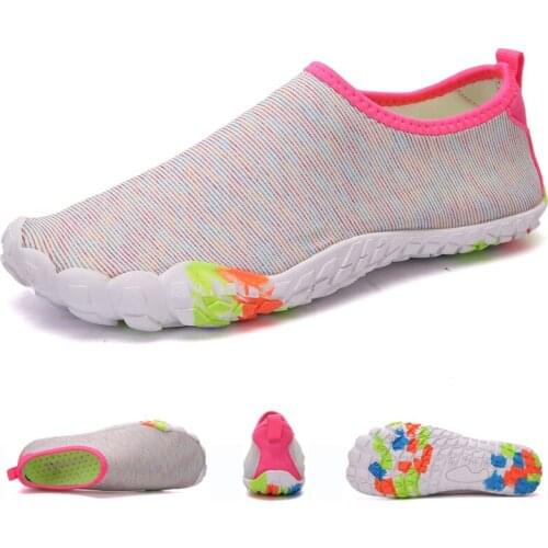 Size 35-46 Quick-Drying Swimming Water Sneakers Women Wading Shoes Indoor Fitness Gym Yoga Shoes Outdoor Beach Sneakers Footwear